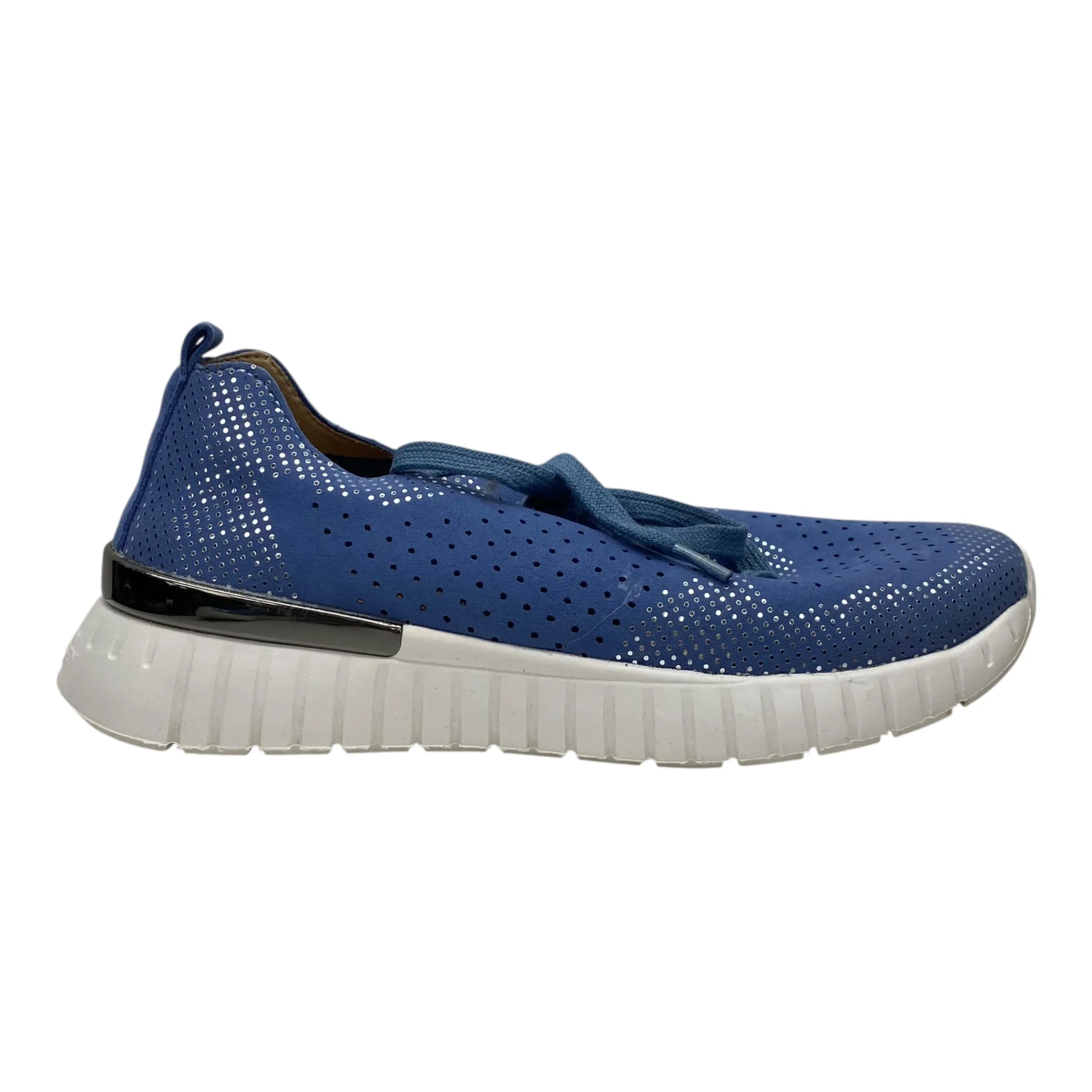 Shoes Sneakers By Fitflop In Blue, Size:8 Torsional Rigidity Enhancements