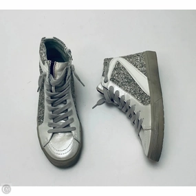 Shoes Sneakers By Shu Shop In Grey & White, Size: 10 Abrasion Resistant Construction