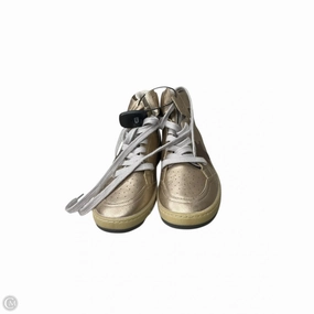 Elegant flair Shoes Sneakers By Shu Shop In Gold, Size: 8.5
