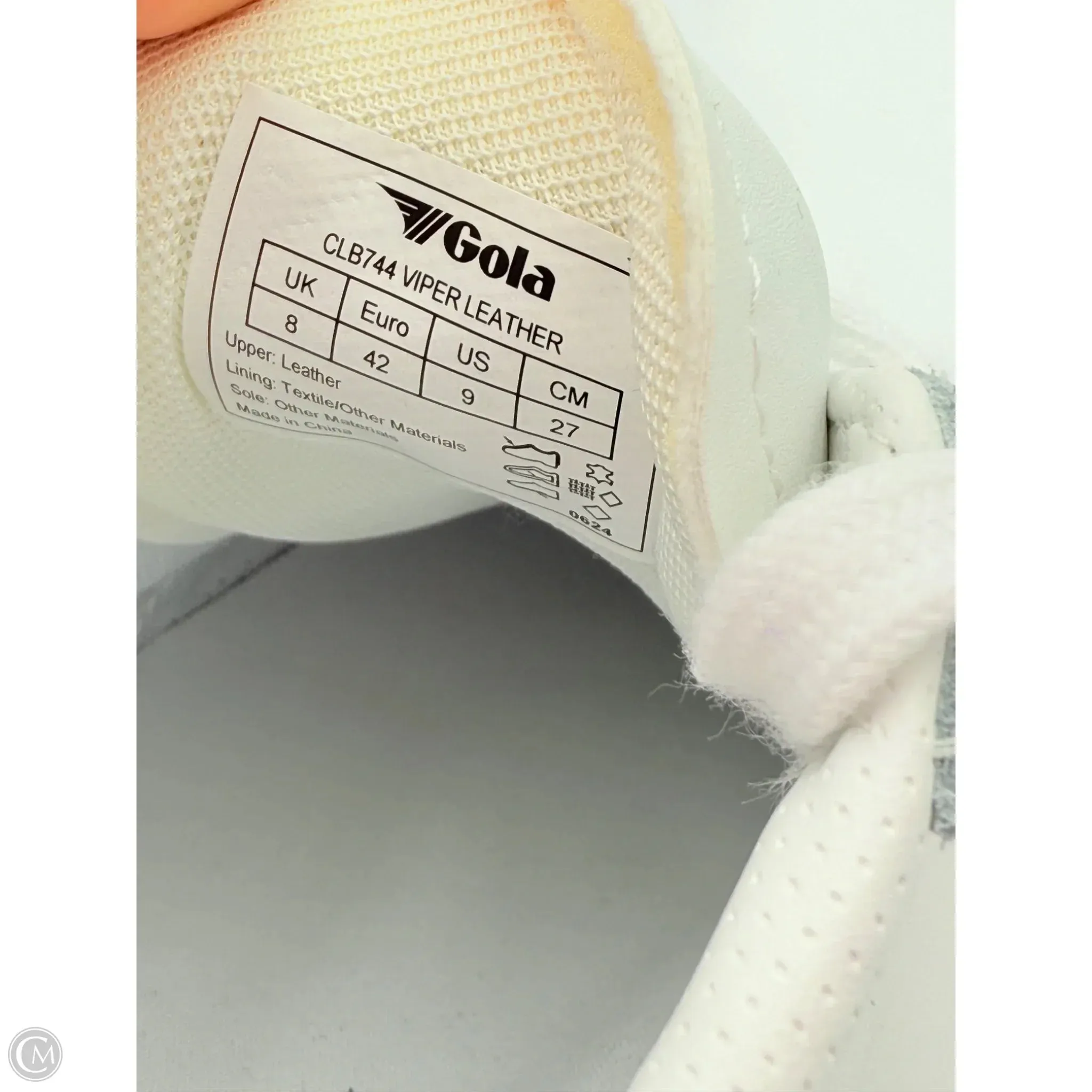 Shoes Sneakers By Gola In Black & White, Size: 9 Thermal Regulating Fabric Performance Driven