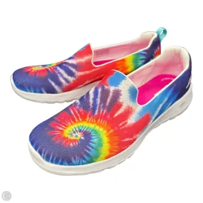 Shoes Sneakers By Skechers In Tie Dye Print, Size: 11 Ergonomic Footbed Design