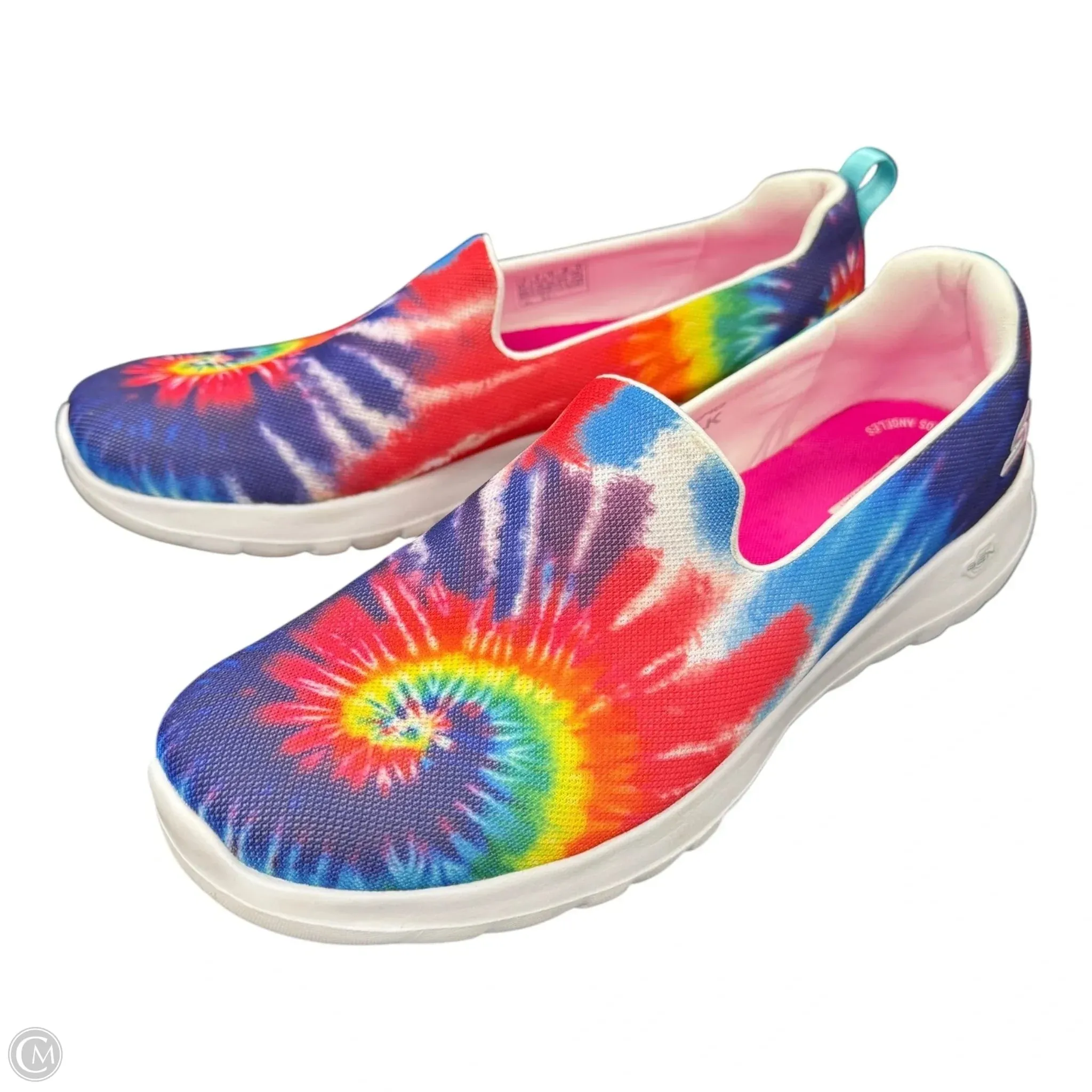 Shoes Sneakers By Skechers In Tie Dye Print, Size: 11 Ergonomic Footbed Design