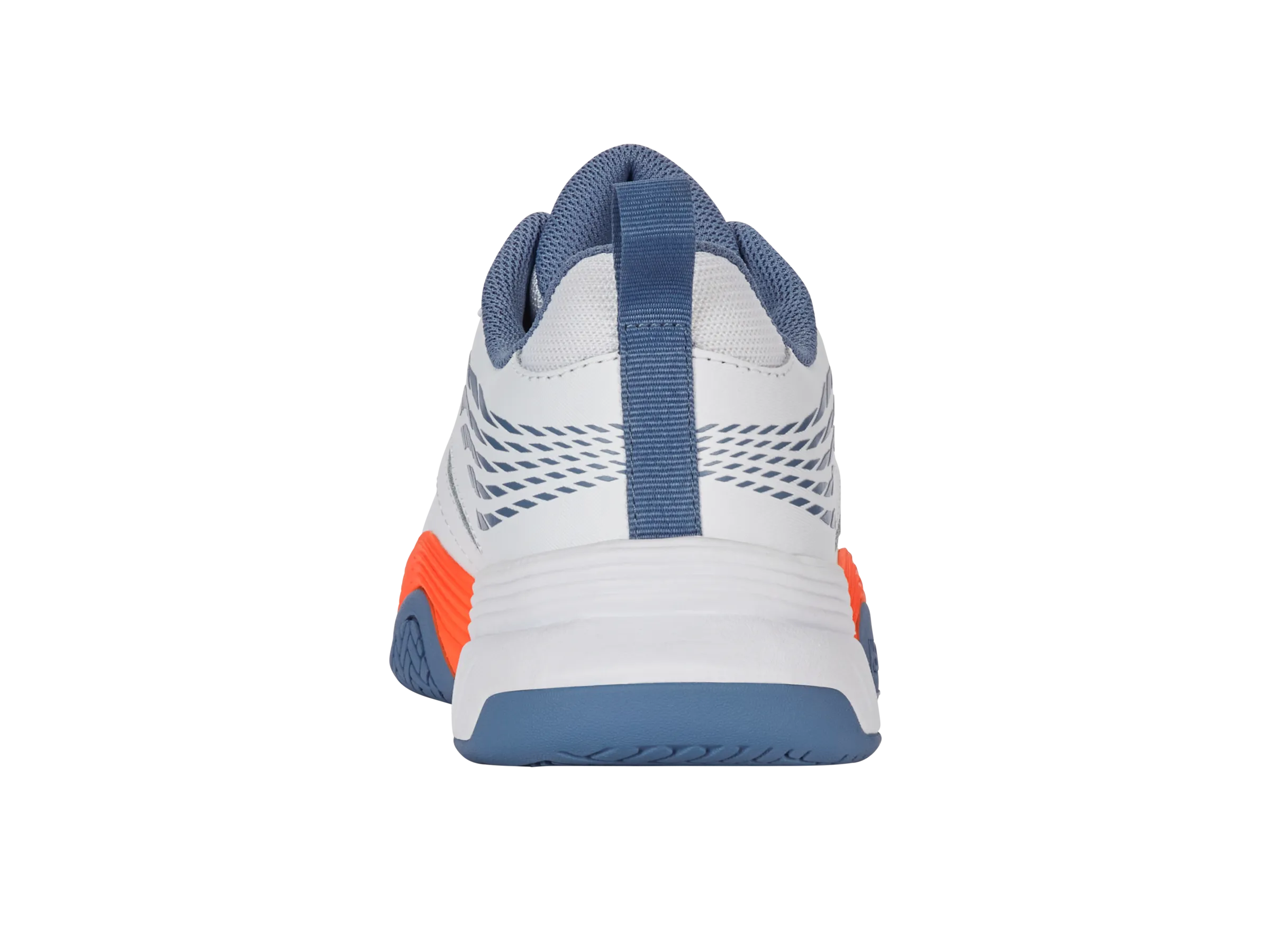 09190-155-M | SPEEDEX | WHITE/INFINITY/SCARLET IBIS Reinforced Heel Cup Comfort Tongue