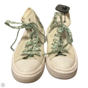 Shoes Sneakers By Converse In Green & Tan, Size: 7.5 retro look