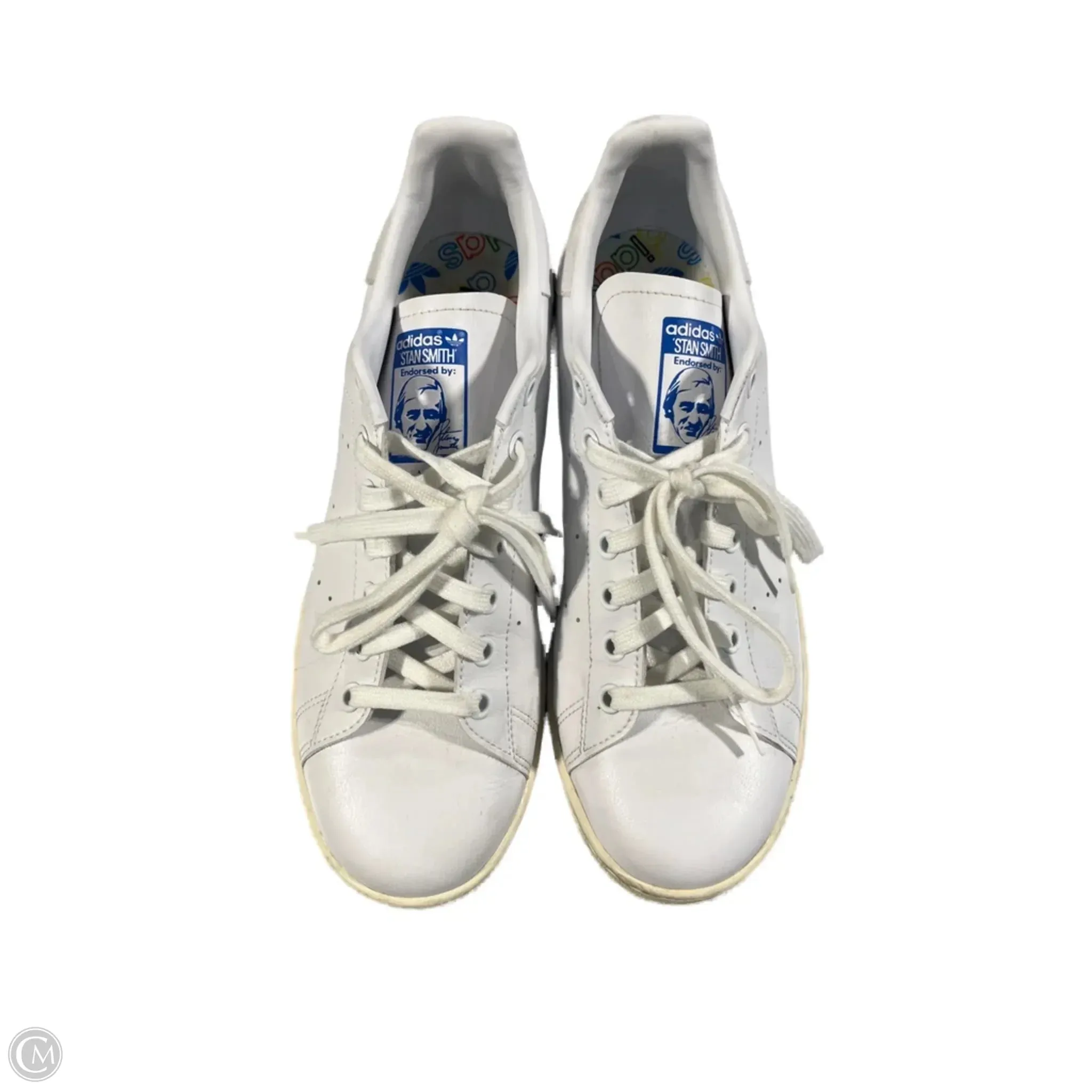 Shoes Sneakers By Adidas In White, Size: 9.5 Smooth Surface Power Stride