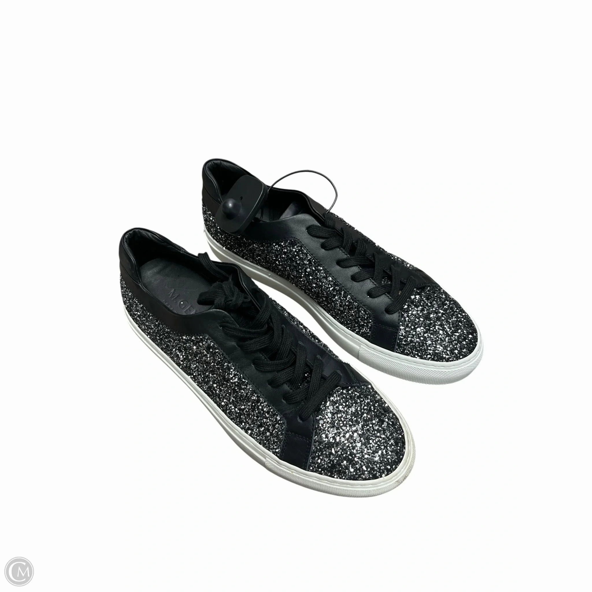 Comfort Upper Material Carbon Fiber Infusion Shoes Sneakers By m gemi In Black & Silver, Size: 9.5
