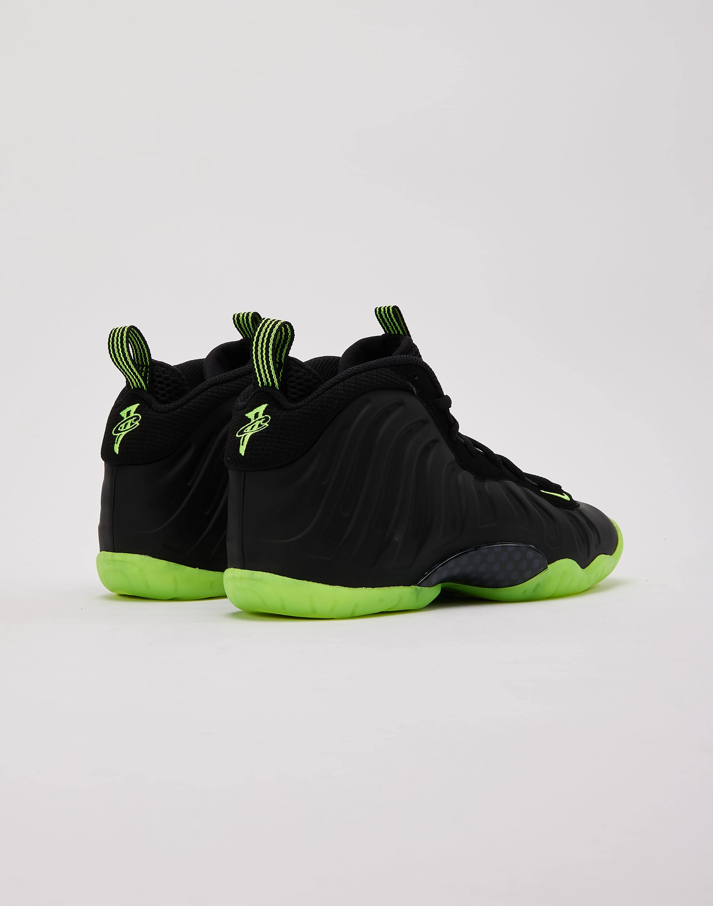 Lightweight Design Odor Resistant Technology Nike Little Posite One 'Black Volt' Grade-School