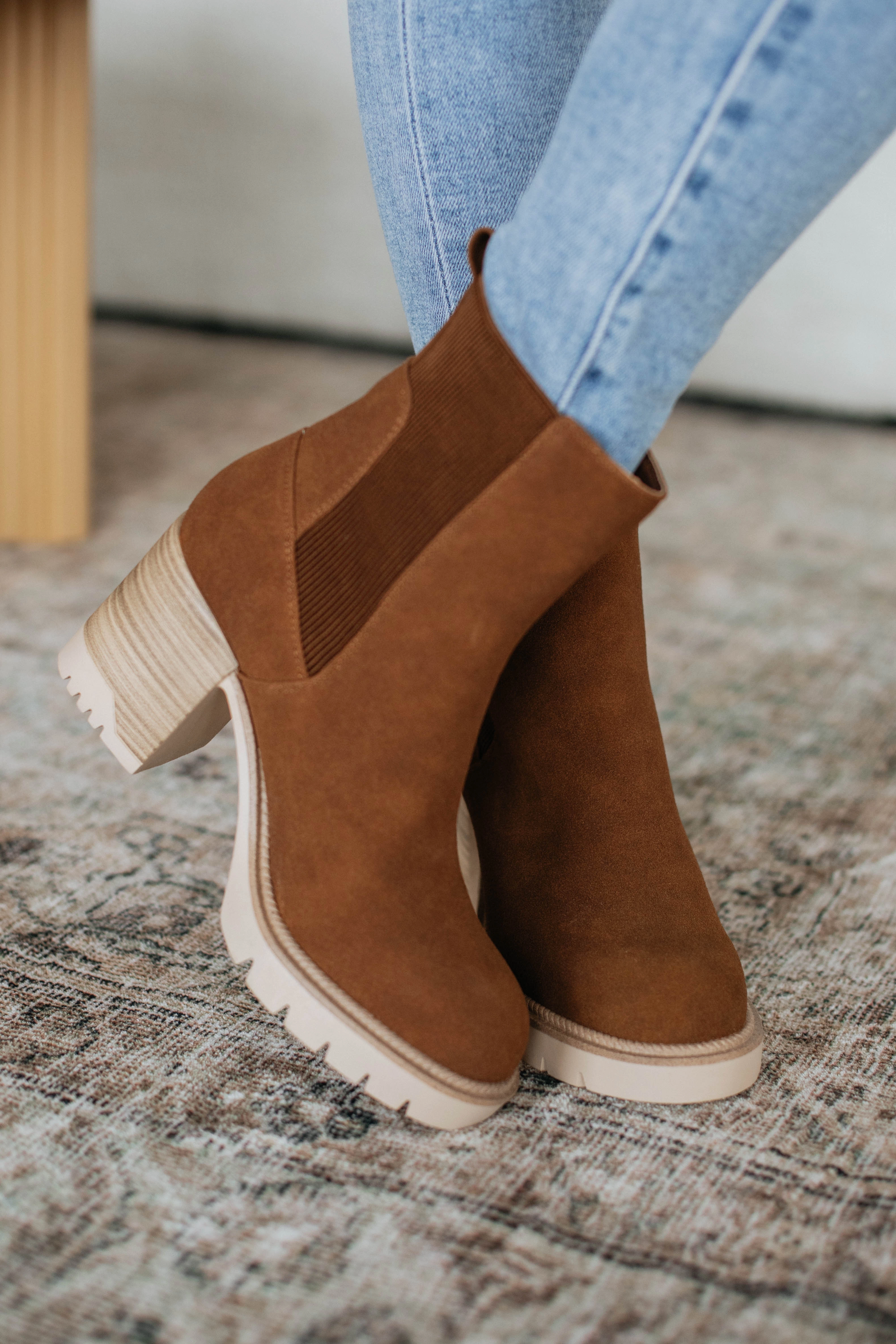 Anywhere With You Boots - Cognac Boho Free Workout