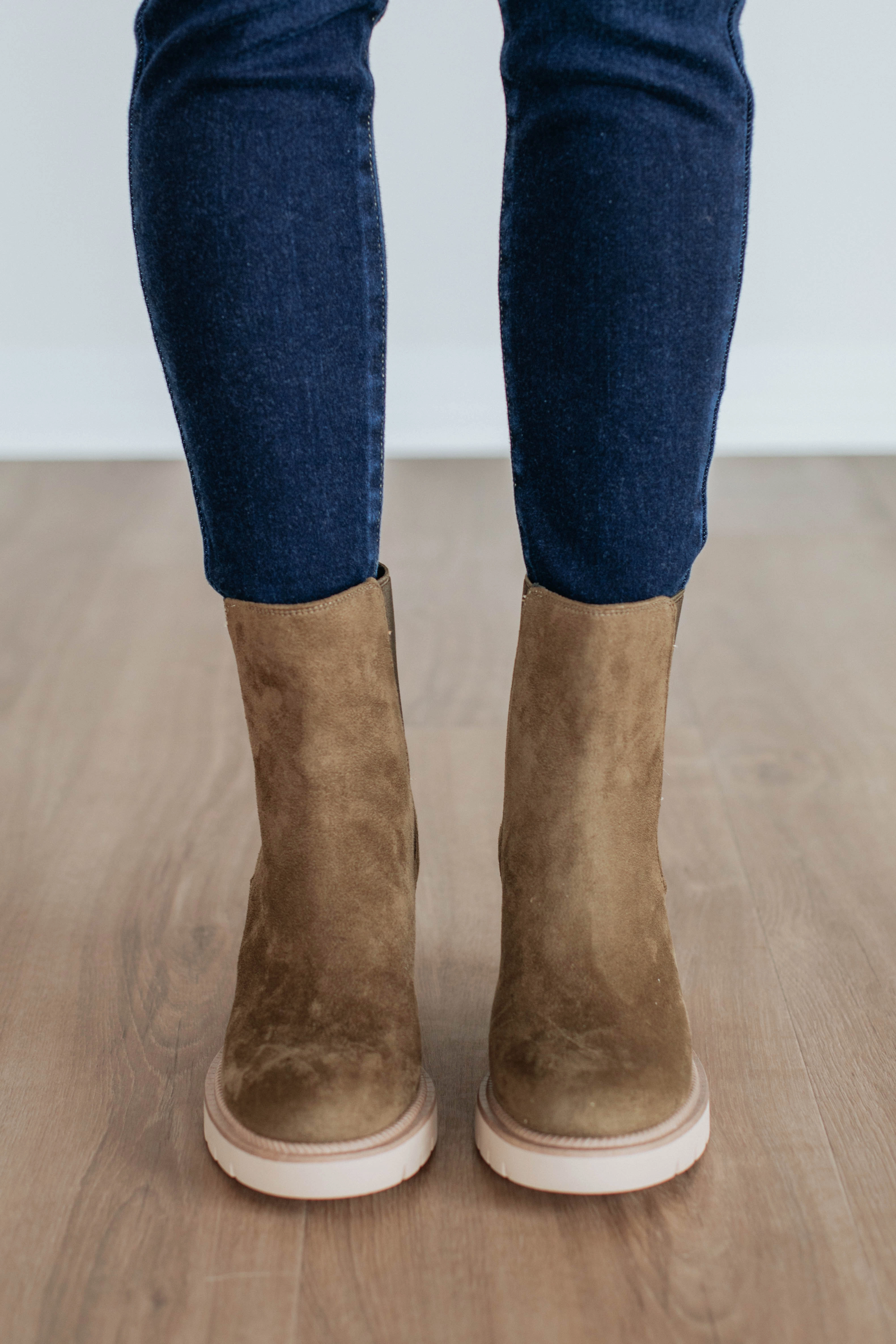 Date night Top Rated Anywhere With You Boots - Khaki