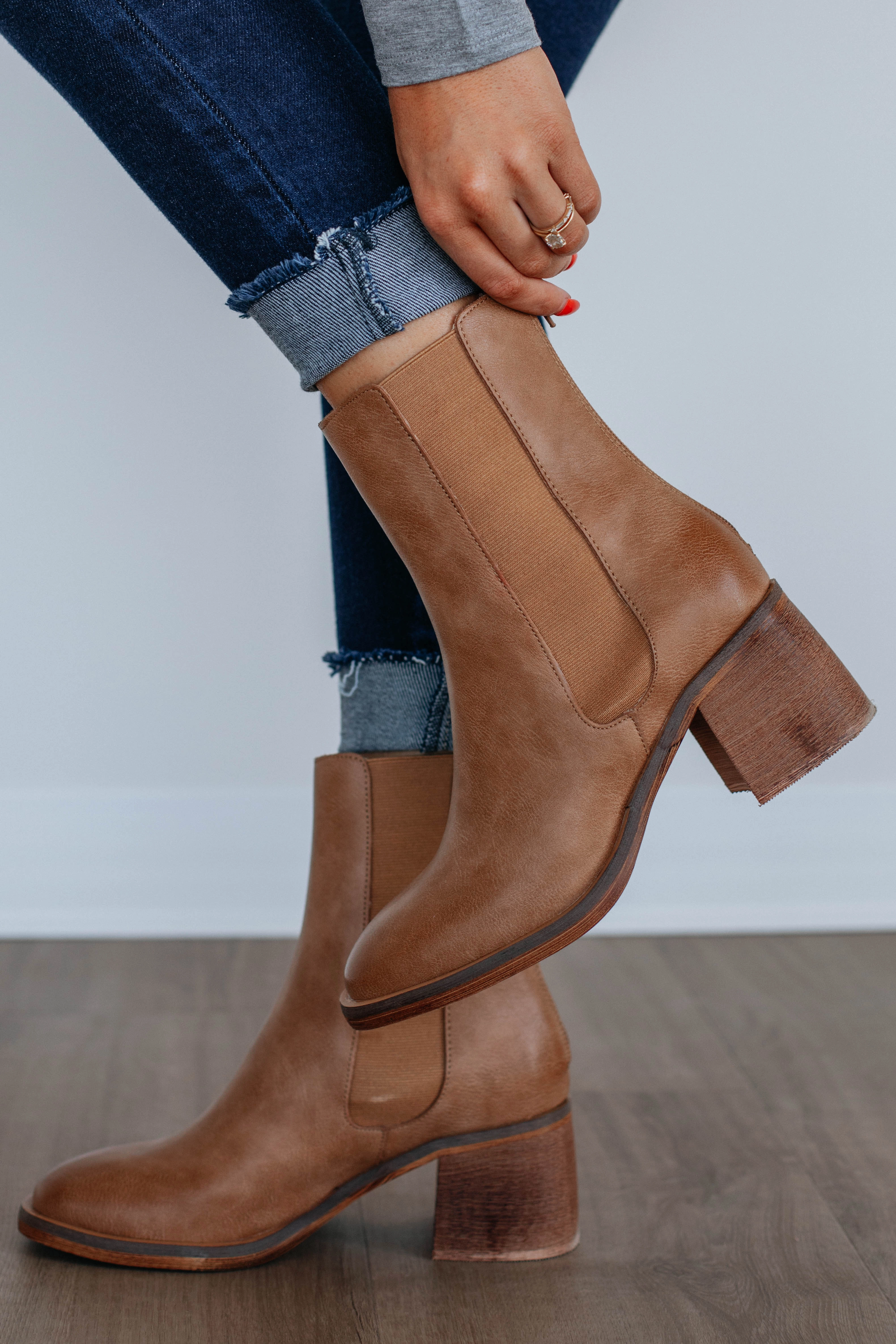 Back On The Scene Boots - Caramel Daily Essential