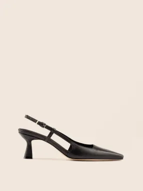 Bahia Black Pump Smooth Fit Delicate Heel