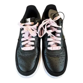 Low Profile Collar Padding Shoes Sneakers By Nike In Black & Pink, Size:6