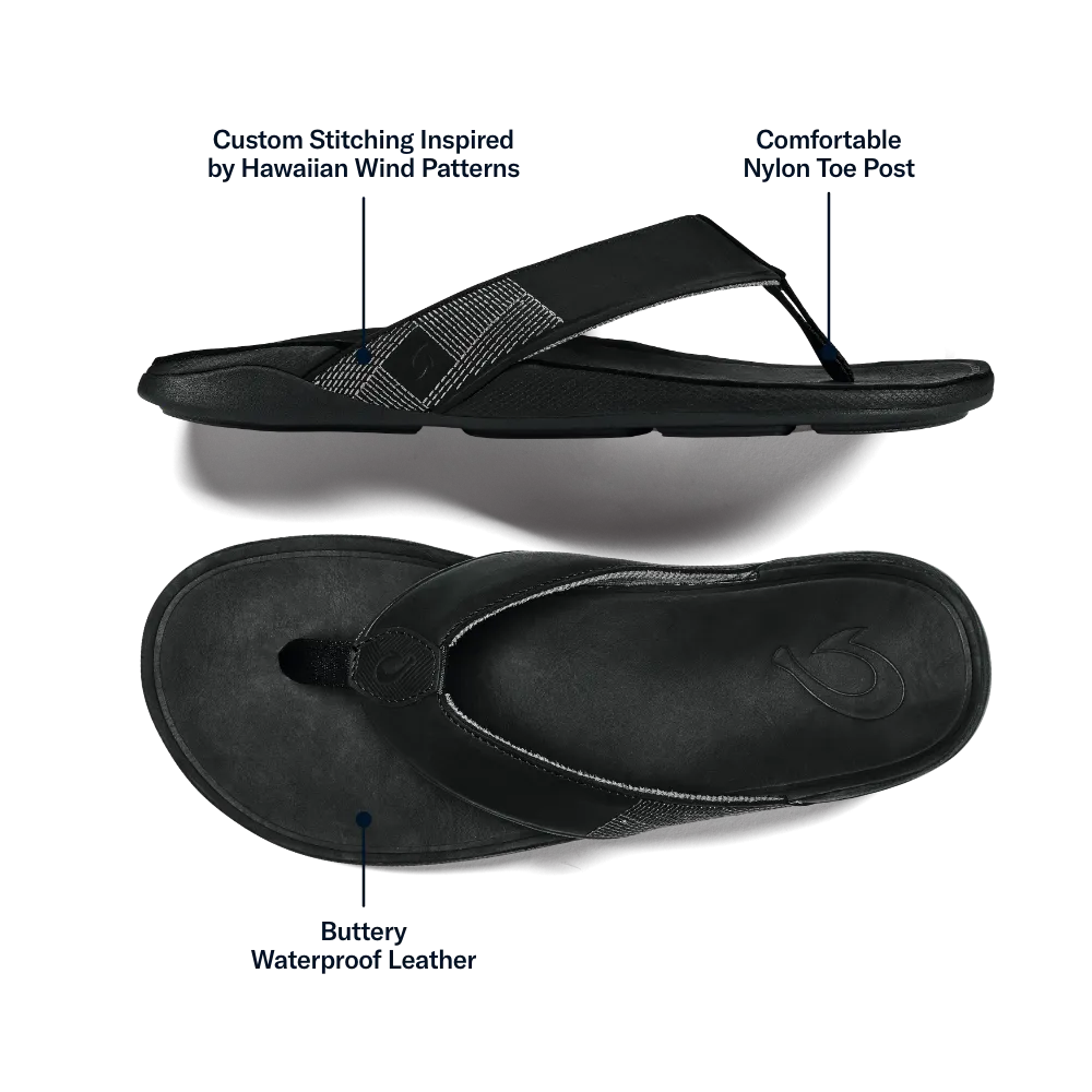 casual wear shoes Open Wear Tuahine - Black