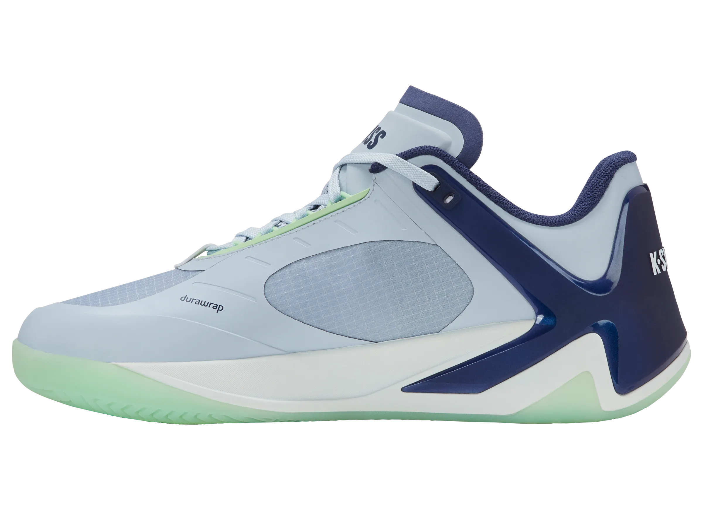 Anatomical Contour Design Mesh Upper 09491-410-M | K-FRAME PICKLEBALL | ARTIC ICE/OCEANA/PATINA GREEN