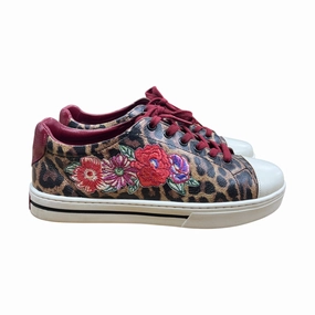 Comfortable Stride Ultra Comfort Shoes Sneakers By Brighton In Animal Print, Size:9