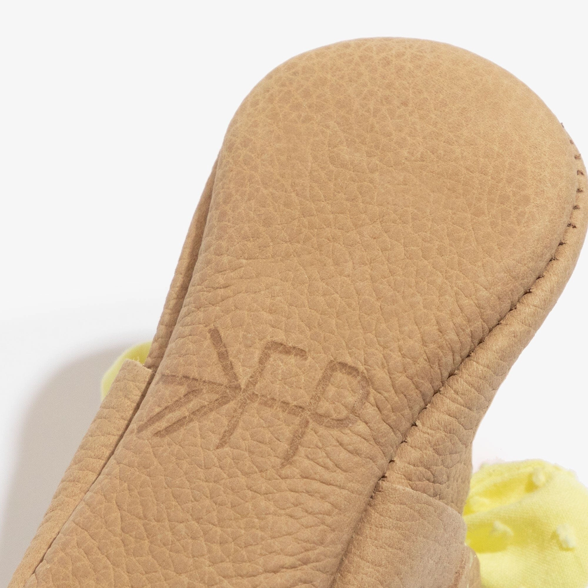 Banana Cream Knotted Bow Baby Shoe Anti Bacterial