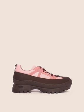 Cushion Footbed Stitchless Construction Beja Pink Combo Sneaker