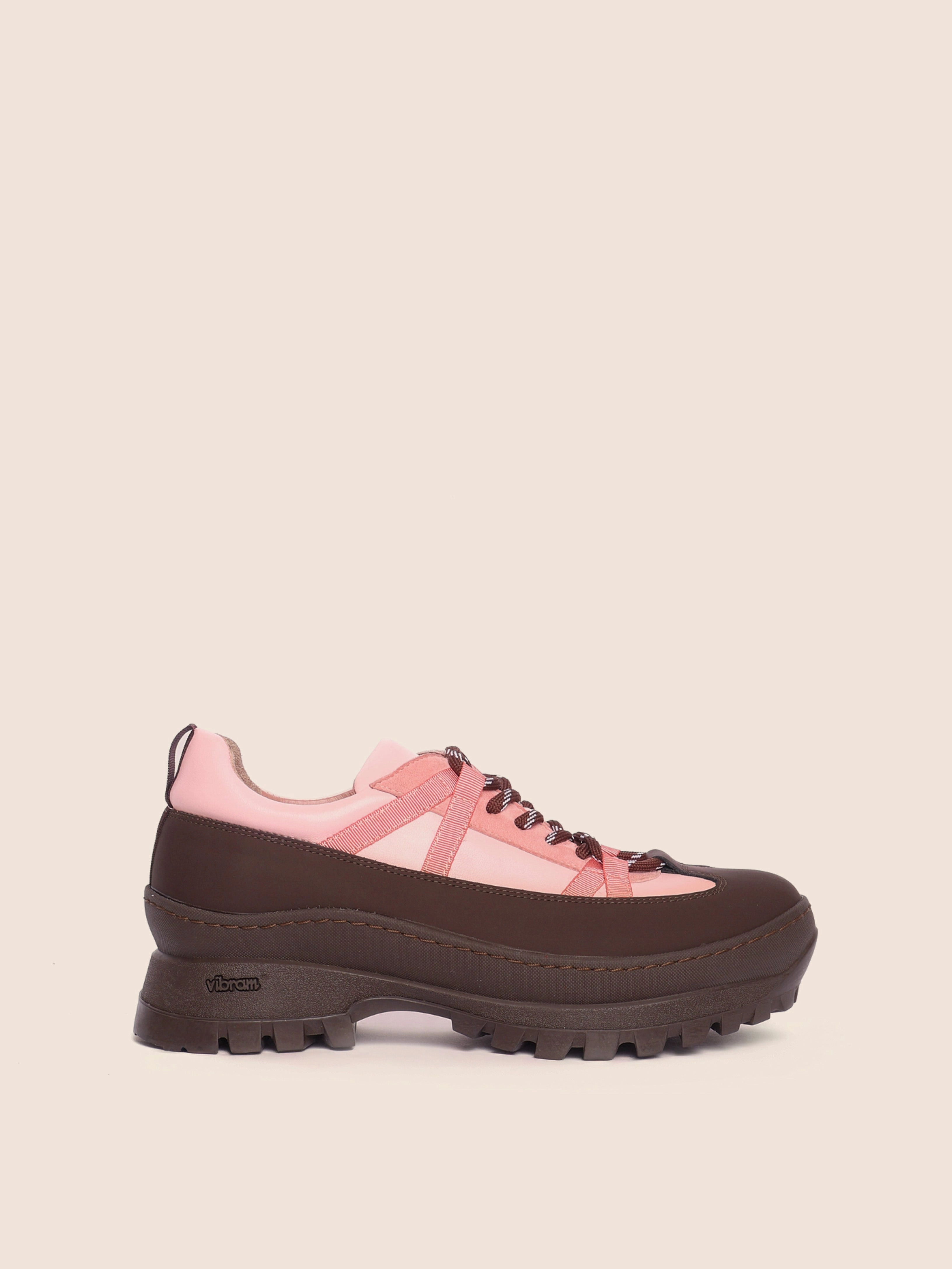 Beja Pink Combo Sneaker Breathable Airflow Channels