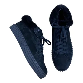 Ground Control Anti Slip Laces Shoes Sneakers By Cmc In Black, Size:8.5