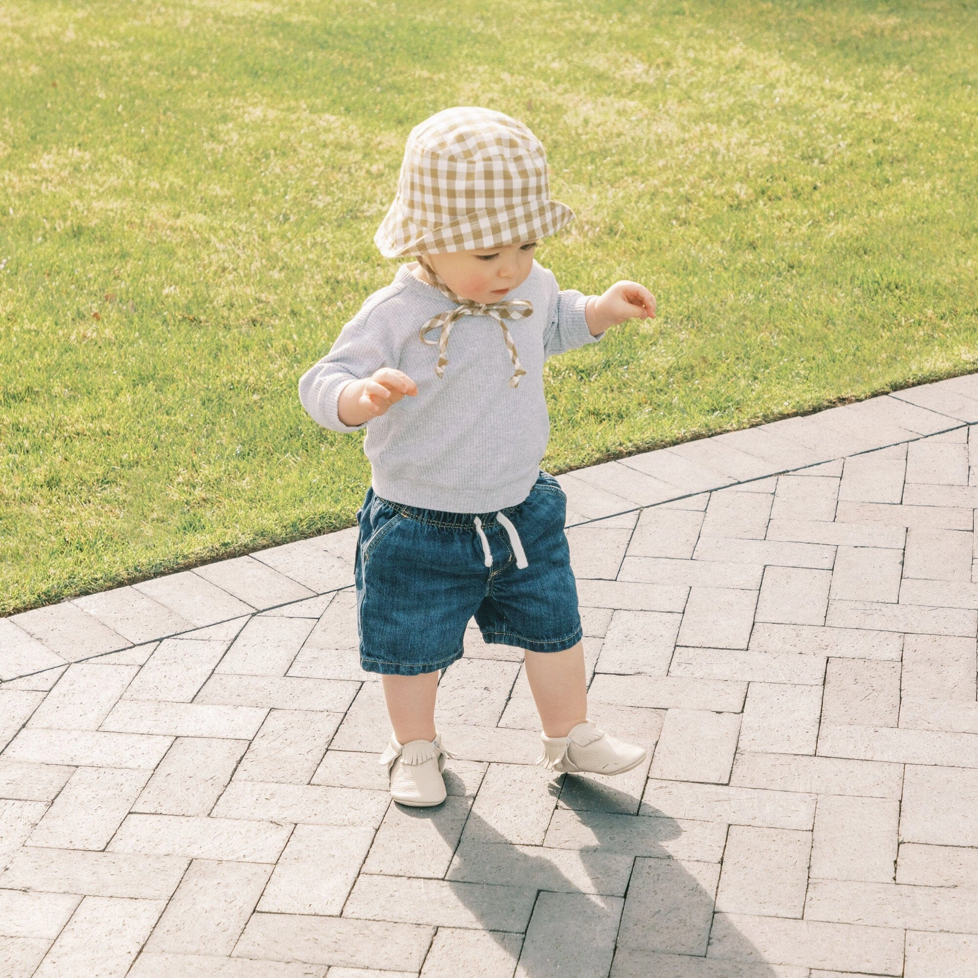 Padded Ankle Support Toddler accessories Birch Moccasin Baby Shoe