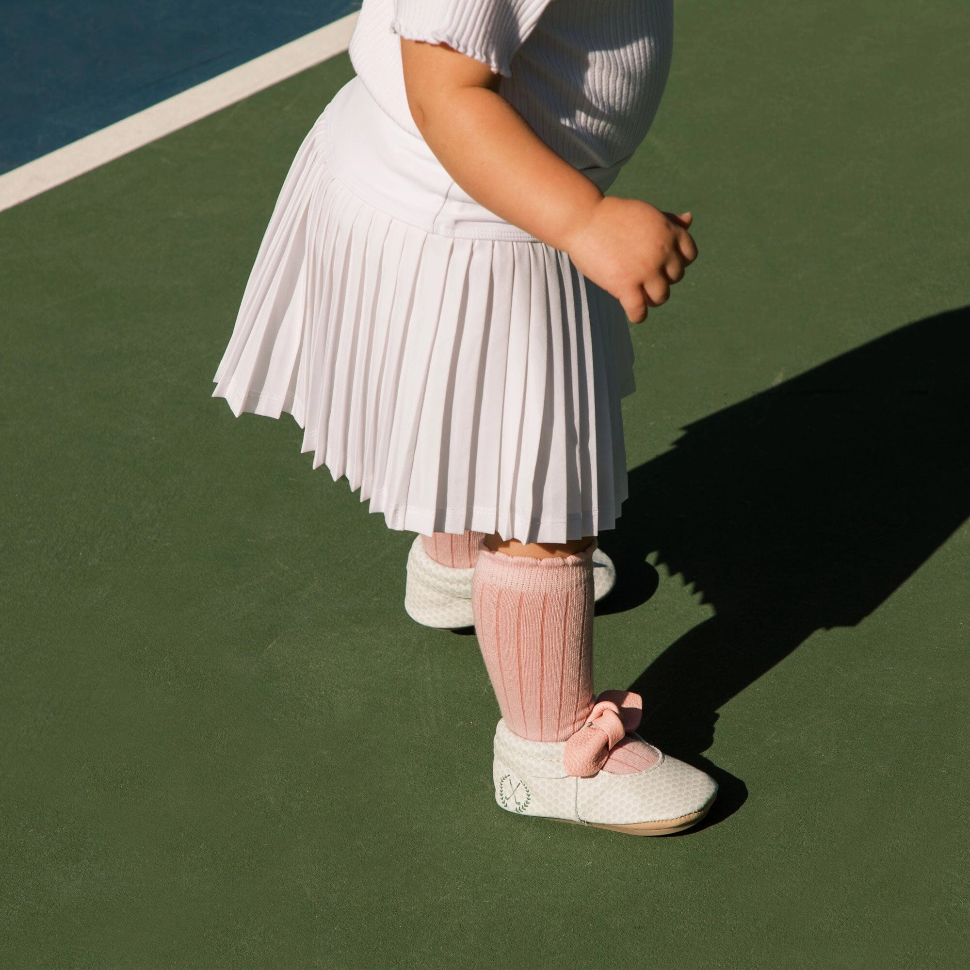 Birdie Knotted Bow Baby Shoe Cushioned Midsole