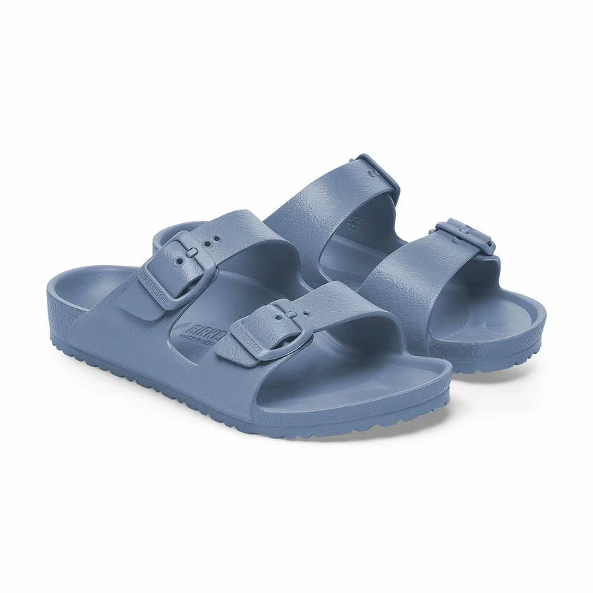 All Occasion Sandals Comfort Adventure Sandals Birkenstock Big Kid's (Sizes 13-3.5) Arizona EVA Sandal - Elemental Blue