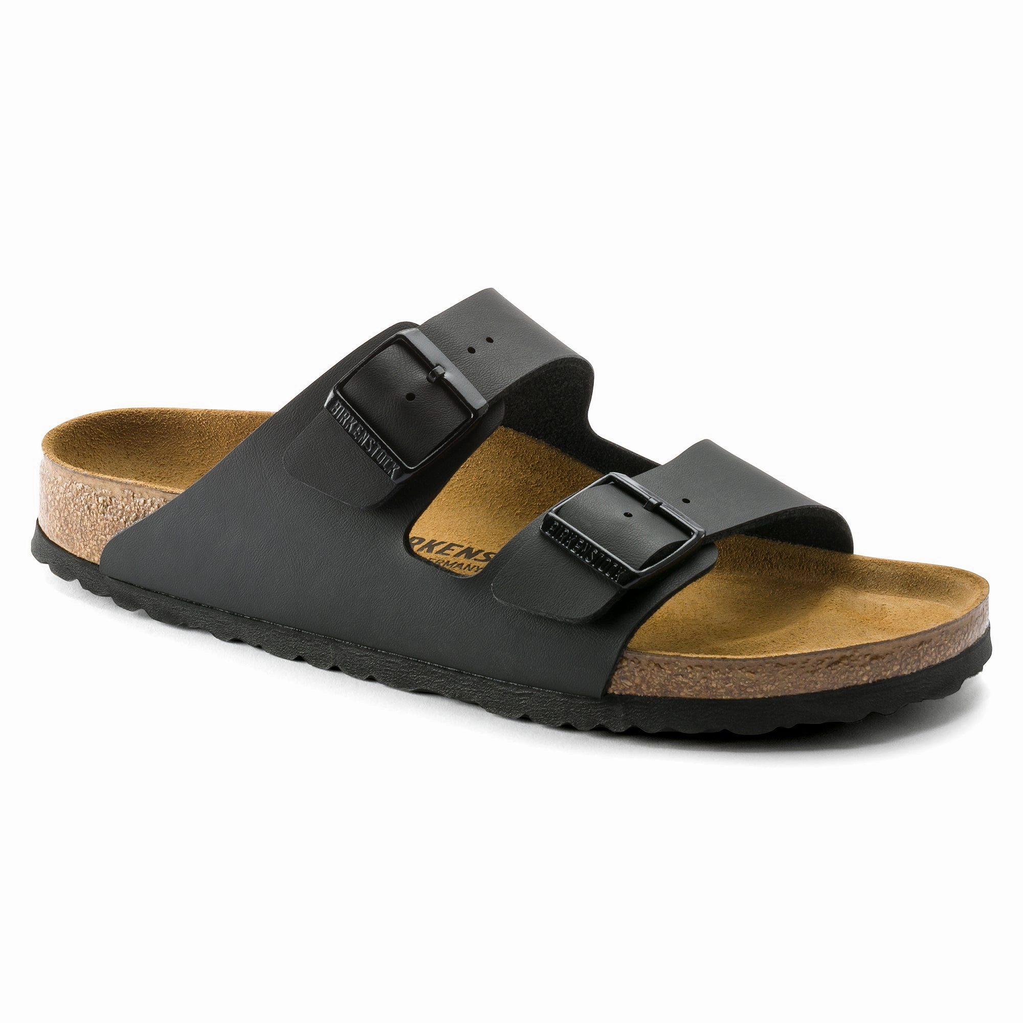 Birkenstock Unisex Arizona Birko-Flor - Black Low Impact Sole Geometry Torsional Stability Frame