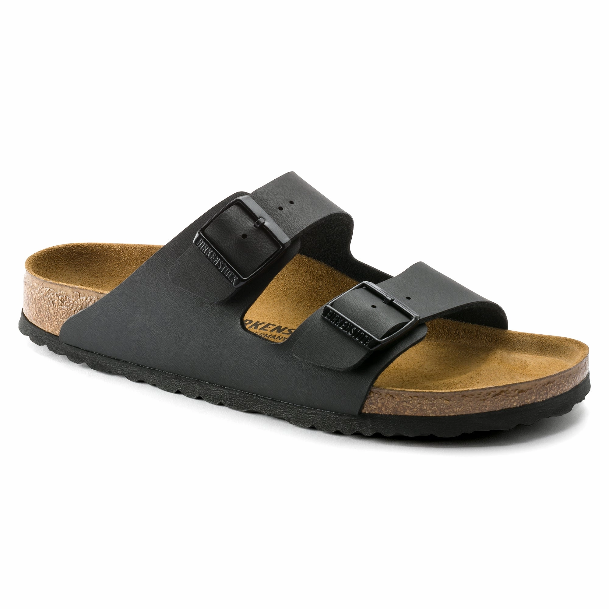 Fast Run Modern Bold Birkenstock Unisex Arizona Birko-Flor - Black