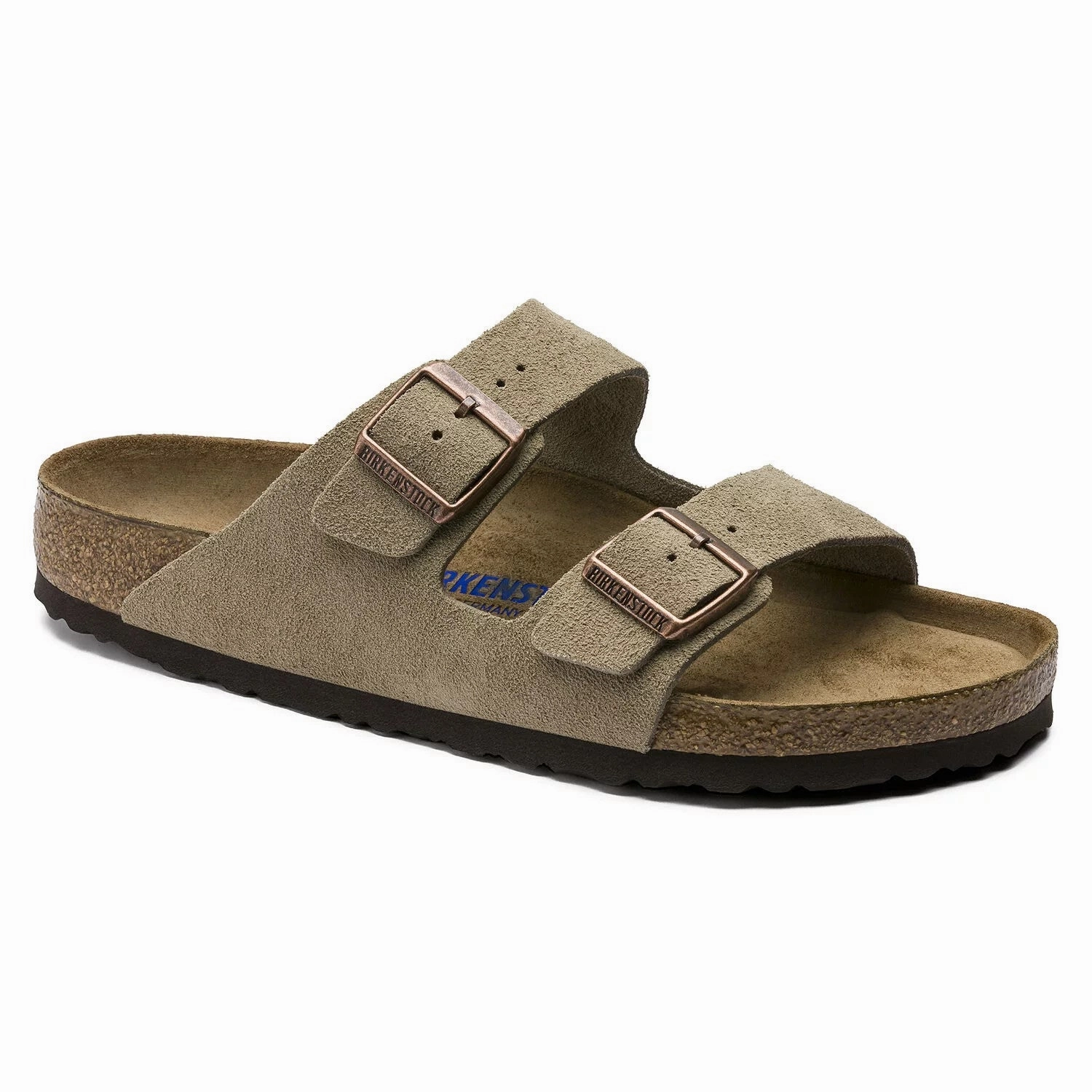 Birkenstock Unisex Arizona Soft Footbed - Taupe Suede Urban Style Sandals Smart Casual Shoes