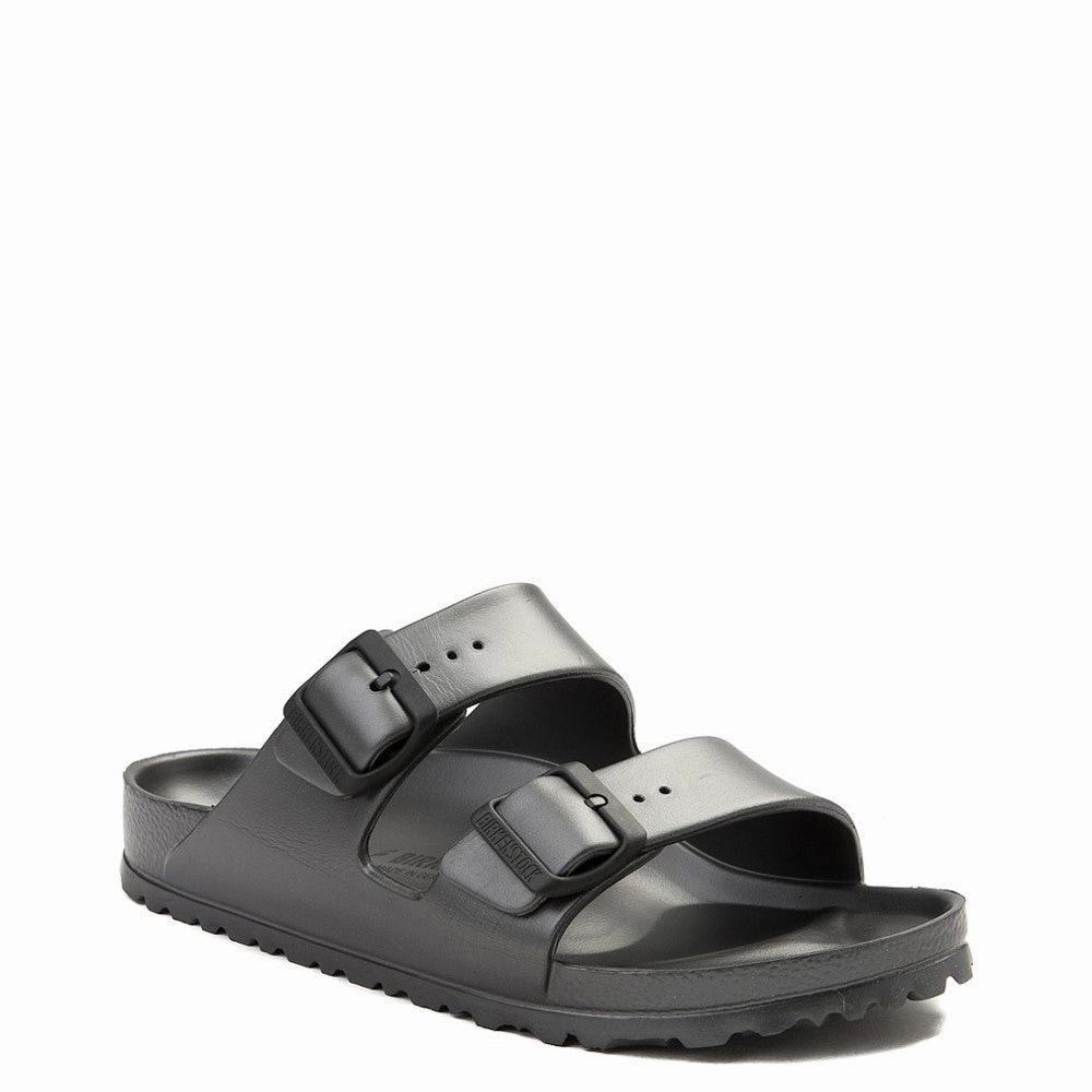 Flat Sole Summer Lifestyle Shoes Birkenstock Women's Arizona EVA Sandals - Anthracite