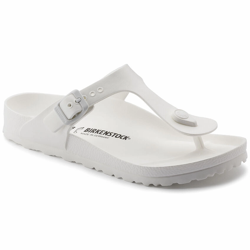 Birkenstock Women's Gizeh EVA Essentials Sandal - White Classic Adventure Shoes