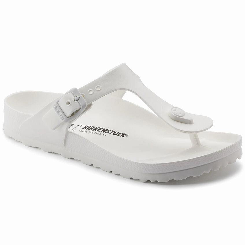 Leisure Adventure Shoes Birkenstock Women's Gizeh EVA Essentials Sandal - White