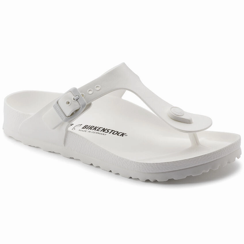 Birkenstock Women's Gizeh EVA Essentials Sandal - White Daily Slides