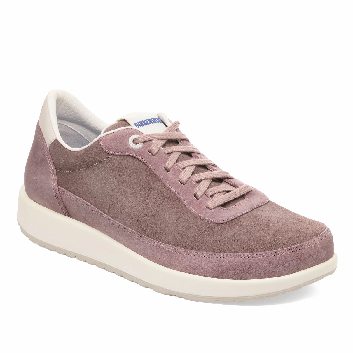 All Season Shoes Timeless Lifestyle Slides Birkenstock Women's Honnef City Leather Sneaker - Faded Purple