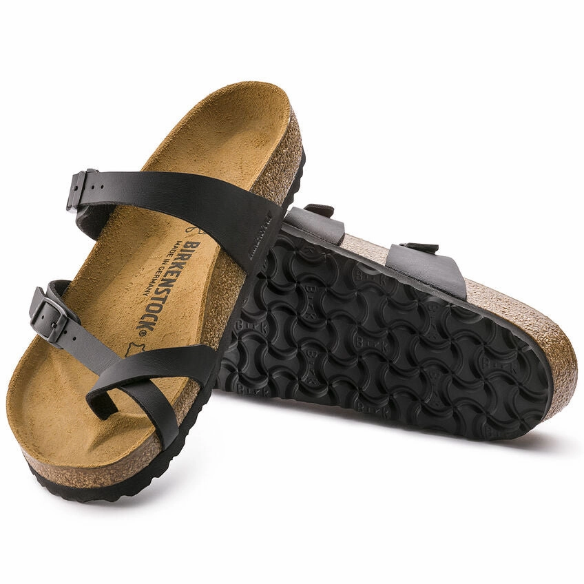 Birkenstock Women's Mayari Sandal - Black Anti Fatigue Sandals Adjustable Sandals