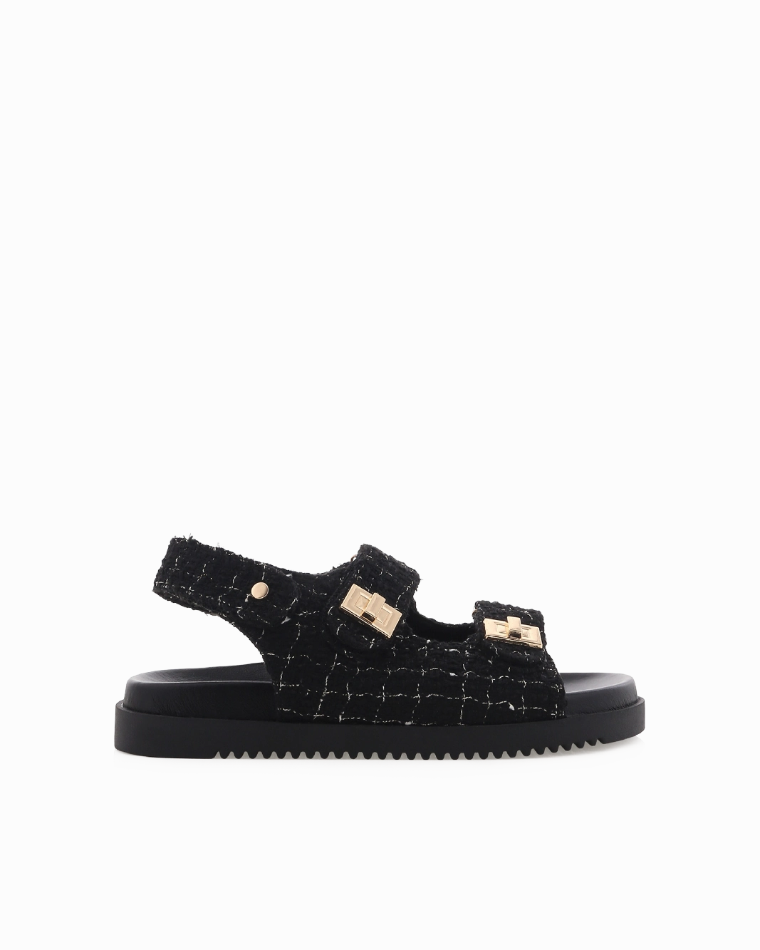 Skin Breath Arch support feature LILLIAN - BLACK BOUCLE