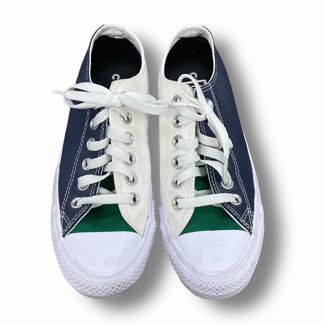 Blue & Green Shoes Sneakers Converse, Size 6.5 Full Grip