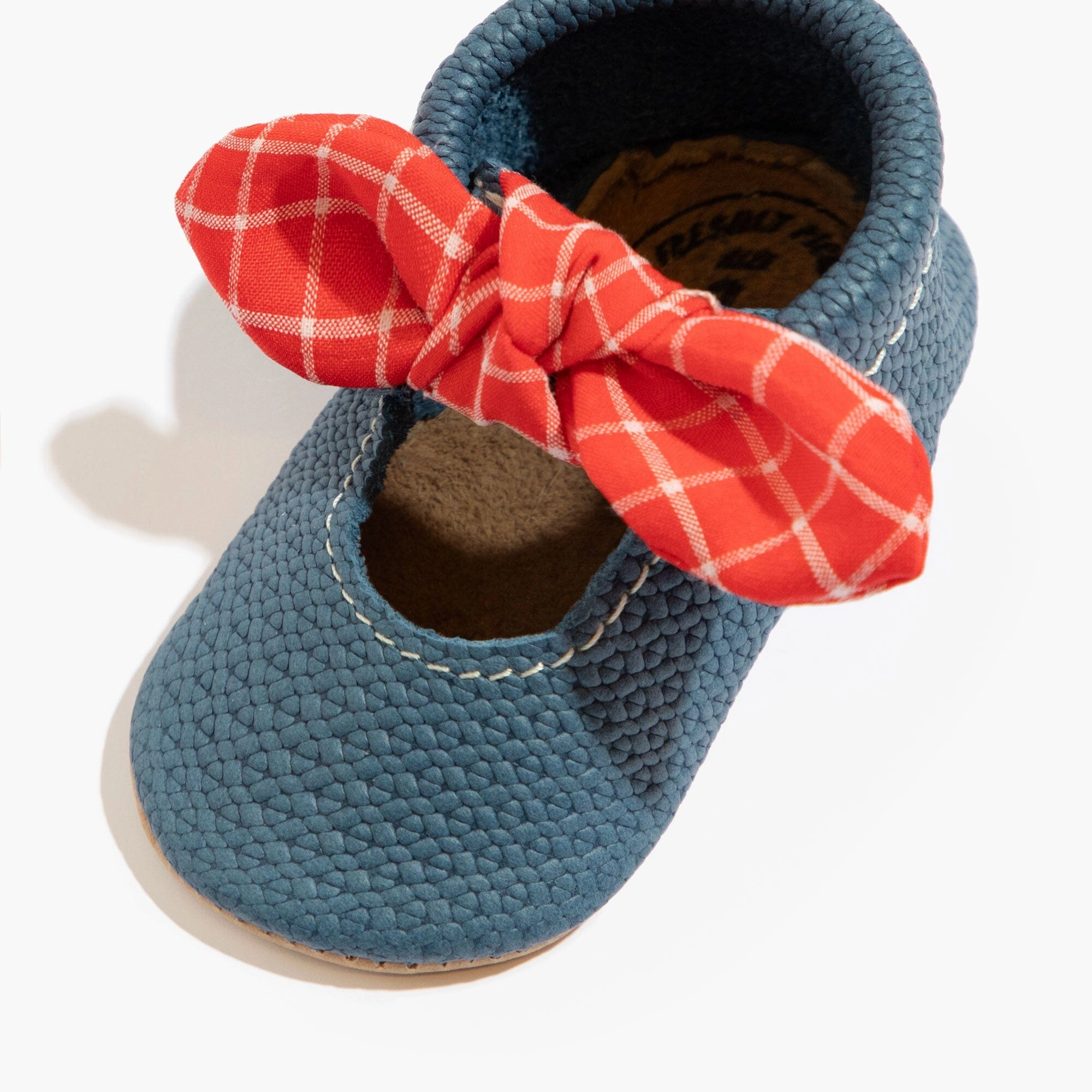 Blue Jean Knotted Bow Baby Shoe Child's clothing Girls' specific shoes