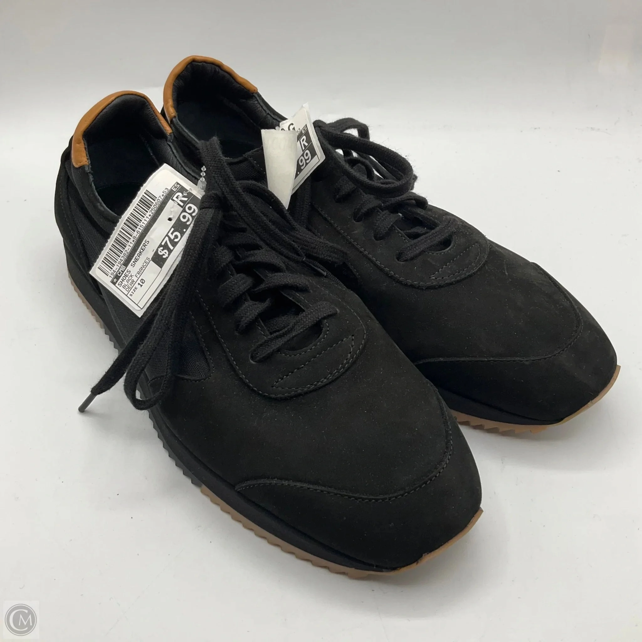 Shoes Sneakers By Dear Frances In Black, Size: 10 Simple Comfort