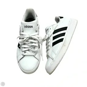 Recycled Material Design Shoes Sneakers By Adidas In Black & White, Size: 8