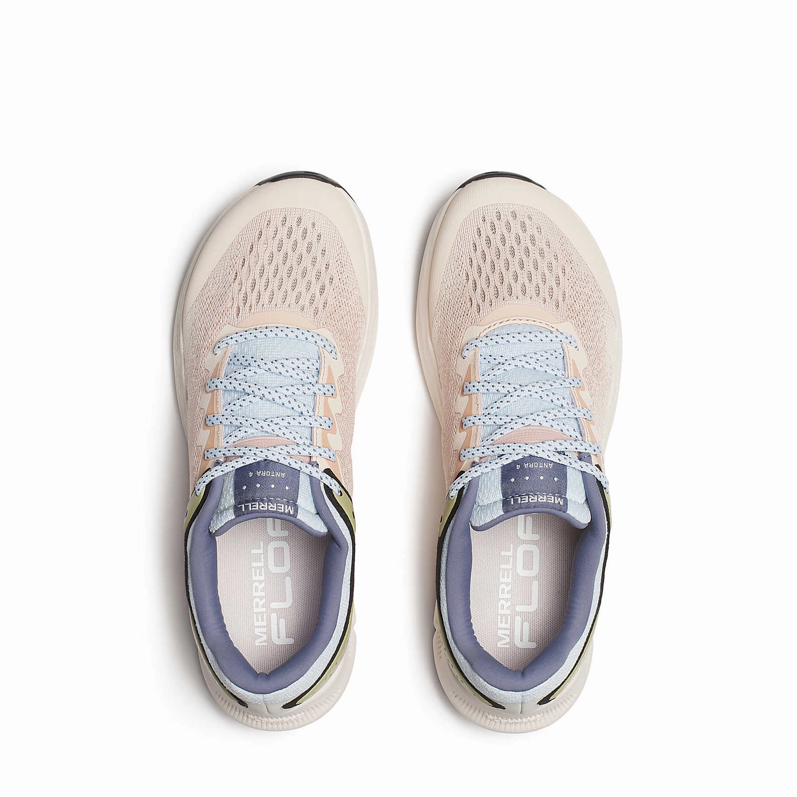 Young Mood Merrell Women's Antora 4 Low Trail Sneaker - Pink Salt/Ice Blue