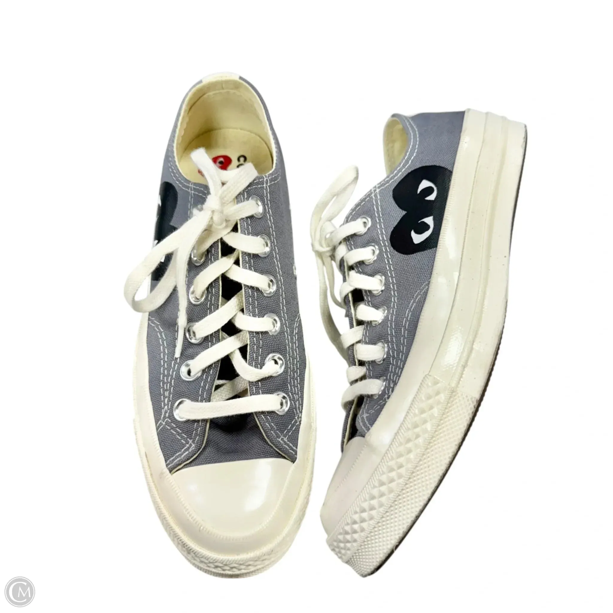Shoes Sneakers By Converse In Grey & White, Size: 7 Multi Directional Grip