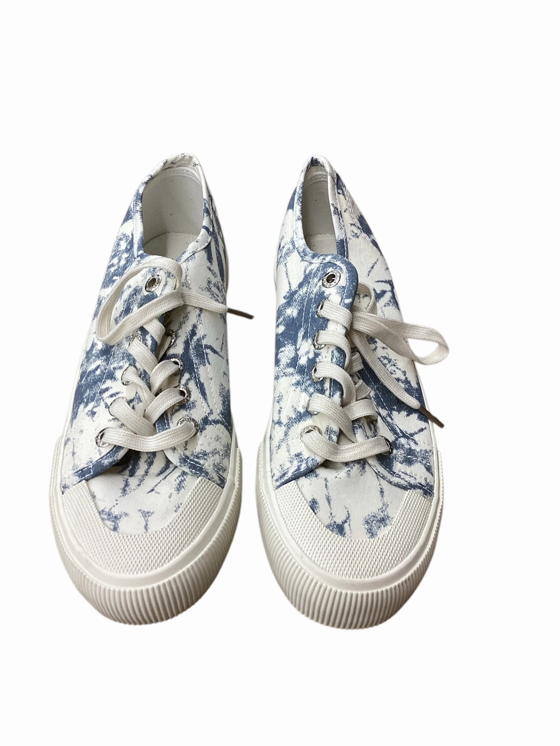 High Support Ultra-soft sole Shoes Sneakers By Clothes Mentor In Blue & White, Size: 10