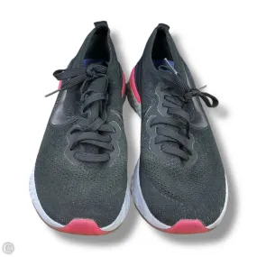 Shoes Sneakers By Clothes Mentor In Black & Pink, Size: 8.5 Extended Width Options Outsole Traction