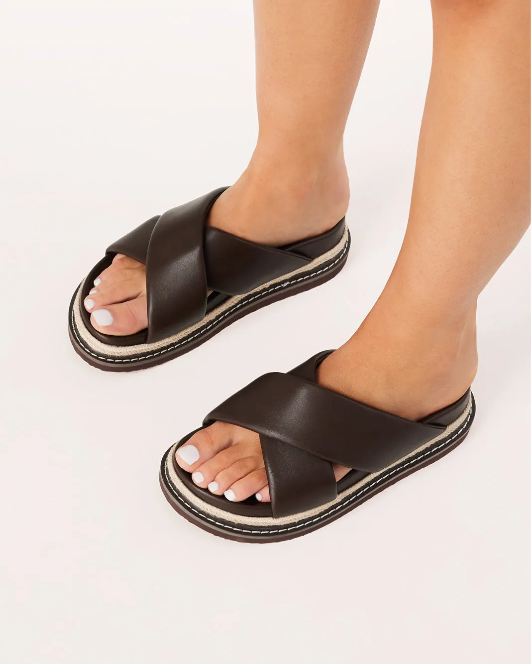 Relaxed Outdoor Footwear Sandal Replacements ARABEL - CHOCOLATE