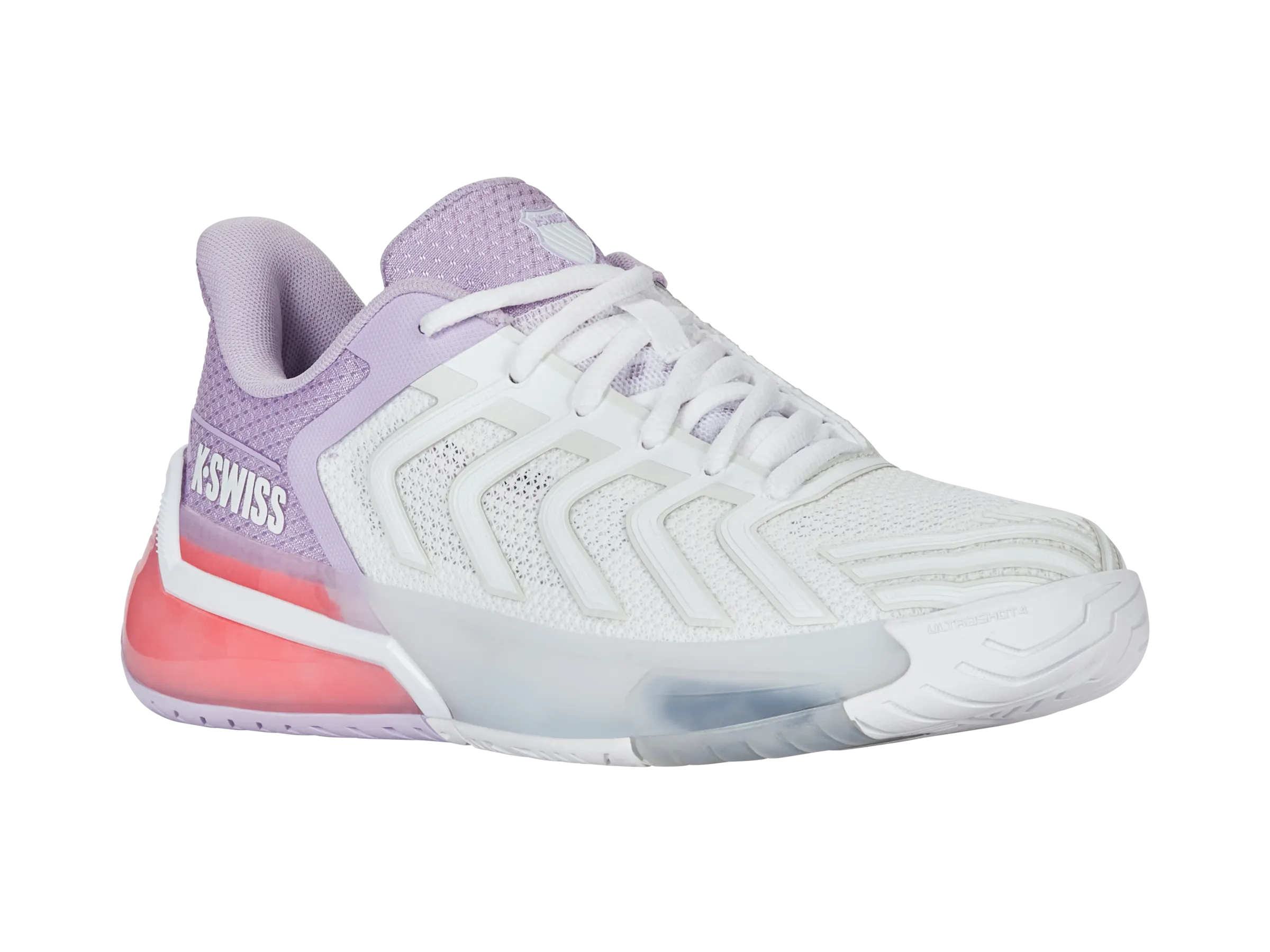 94437-182-M | ULTRASHOT 4 | WHITE/ORCHID PETAL/NEON BLAZE Scandi Clean