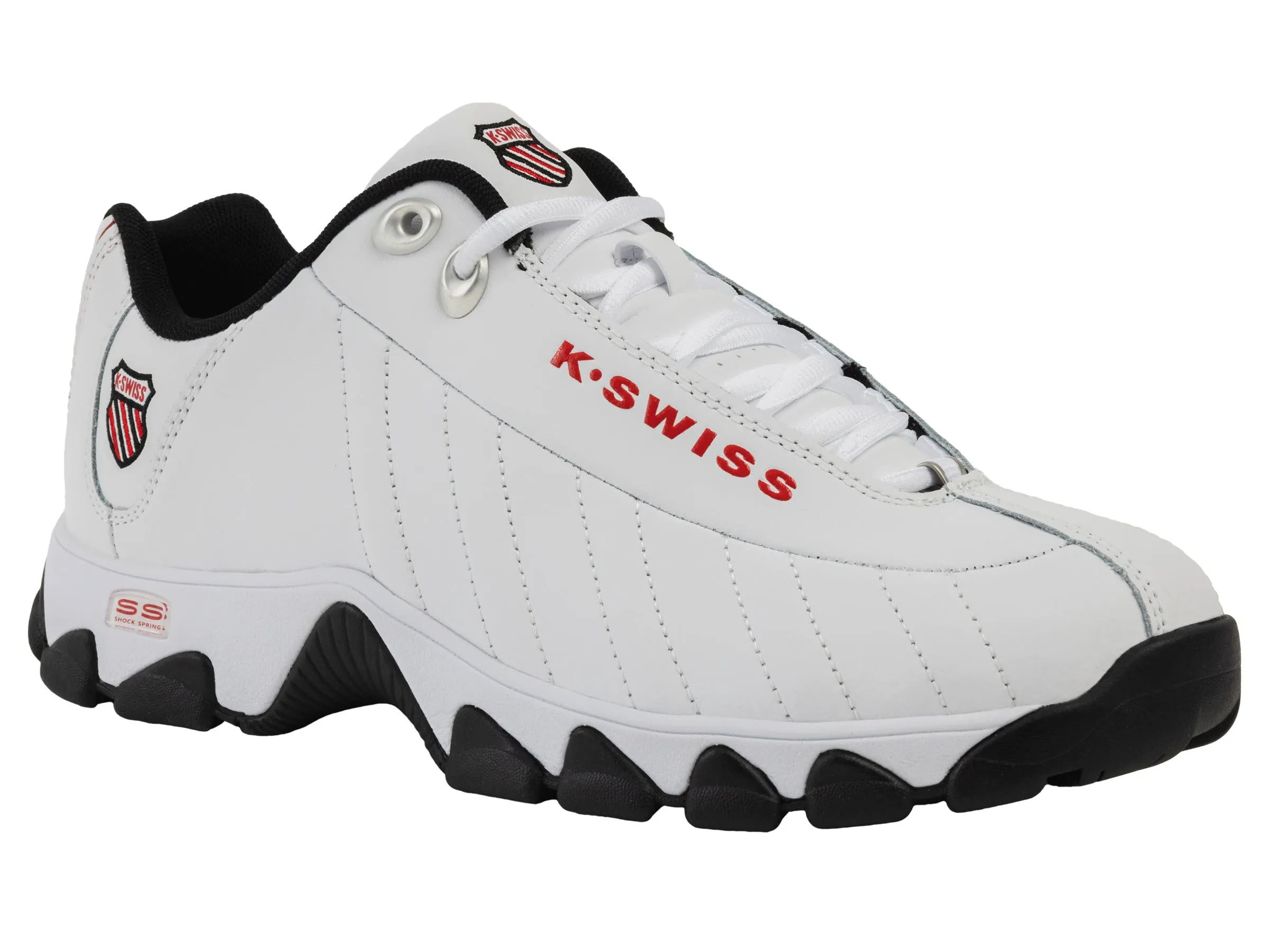 03426-122-XW | ST329 CMF | WHITE/BLACK/RED Ultra Light Trail Running Orthopedic Friendly Design