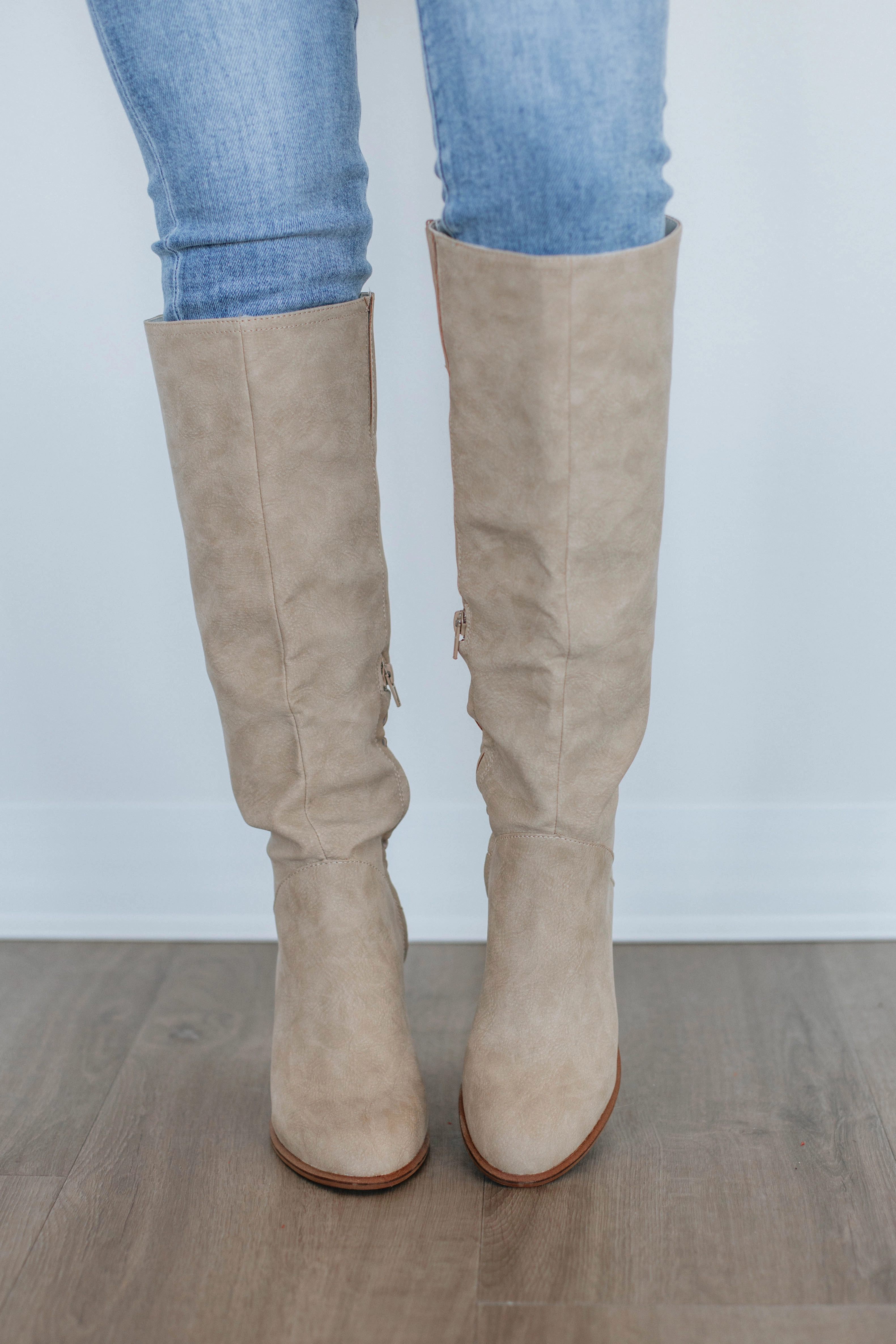Street Cool Finding My Way Boots - Khaki