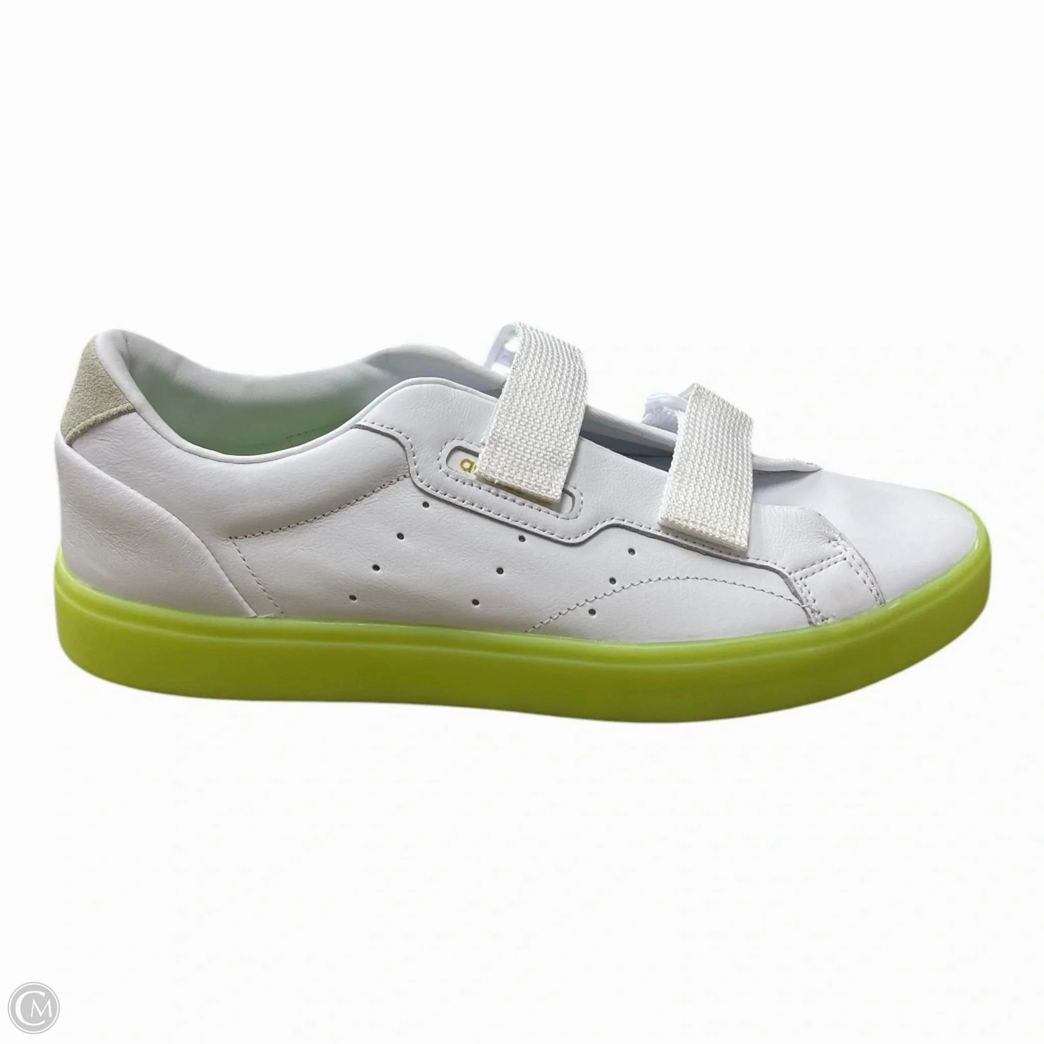 Move Light Effortless Feel Shoes Sneakers By Adidas In Green & White, Size: 10.5