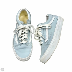 Shoes Sneakers By Vans In Blue & White, Size: 6 Durable Mesh Comfortable Strapping